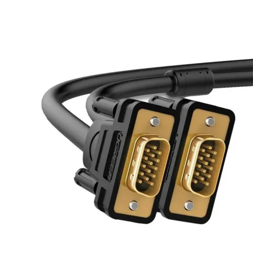 VGA Cable UGREEN VG101 (11633), Black  - 1