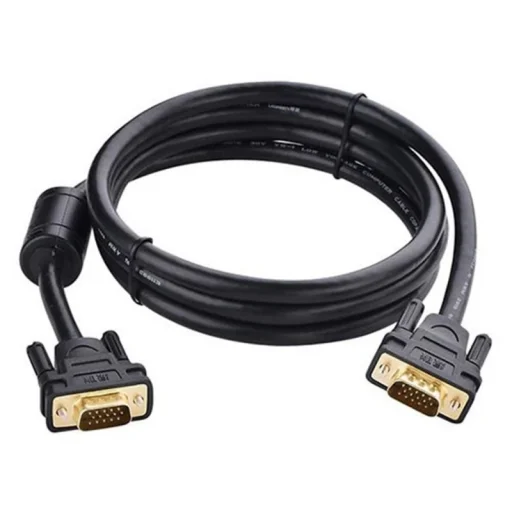 VGA Cable UGREEN VG101 (11633), Black  - 2