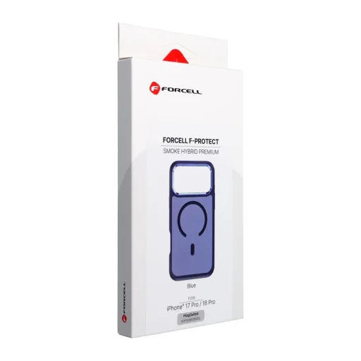 Puzdro pre iPhone 17 Pro / 18 Pro Forcell F-Protect Smoke Hybrid Premium kompatibilné s MagSafe tmavomodré - 14