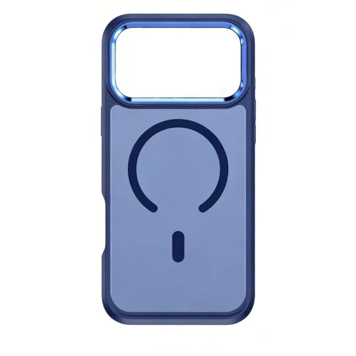 Puzdro pre iPhone 17 Pro / 18 Pro Forcell F-Protect Smoke Hybrid Premium kompatibilné s MagSafe tmavomodré - 9