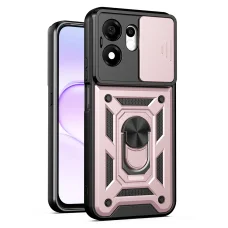 Puzdro Techsuit CamShield pre Honor 600 Smart, ružovozlaté
