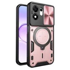 Techsuit CamGuard Pro puzdro pre Honor 600 Smart, ružovozlaté
