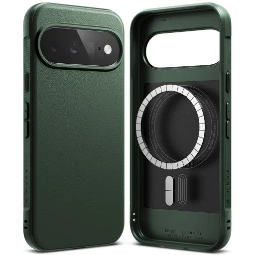 Tmavozelené puzdro Ringke Onyx MagSafe pre Google Pixel 11 - 2