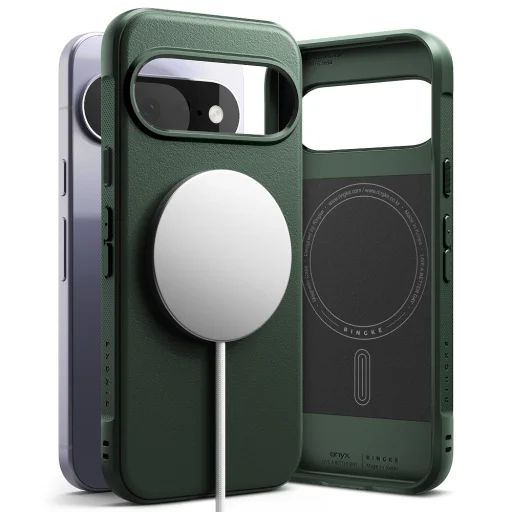 Tmavozelené puzdro Ringke Onyx MagSafe pre Google Pixel 11 - 4