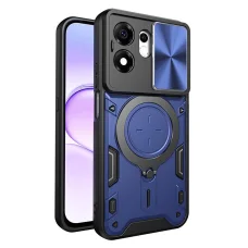 Inteligentné puzdro Techsuit CamGuard Pro pre Honor 600, modré