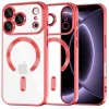 iPhone 18 Pro / iPhone 17 Pro červený kryt Techsuit Luxury Crystal MagSafe thumbnail