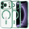 iPhone 18 Pro / iPhone 17 Pro svetlozelené puzdro Techsuit Luxury Crystal MagSafe thumbnail