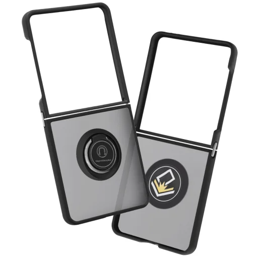 Čierne puzdro na telefón Samsung Galaxy Z Flip8 Techsuit Glinth - 7