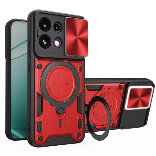  Oppo Reno16 F / Reno16 FS piros Techsuit CamGuard Pro tok - 2