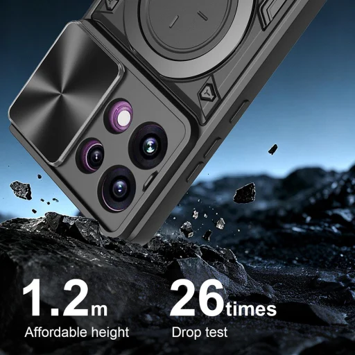 Modré puzdro Techsuit CamGuard Pro pre Oppo Reno16 F - 6