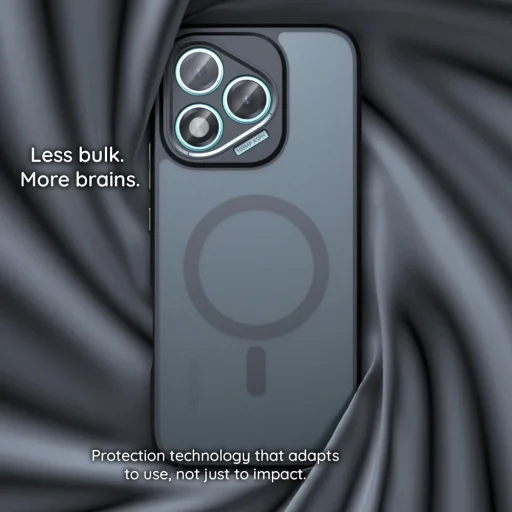  Oppo Reno16 F / Reno16 FS Matt fekete Techsuit PureFrost MagSafe tok - 9