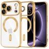 Zlaté puzdro Techsuit Luxury Crystal MagSafe pre iPhone 18 Pro / iPhone 17 Pro thumbnail