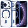 iPhone 18 Pro / iPhone 17 Pro tmavomodré puzdro Techsuit Luxury Crystal MagSafe thumbnail