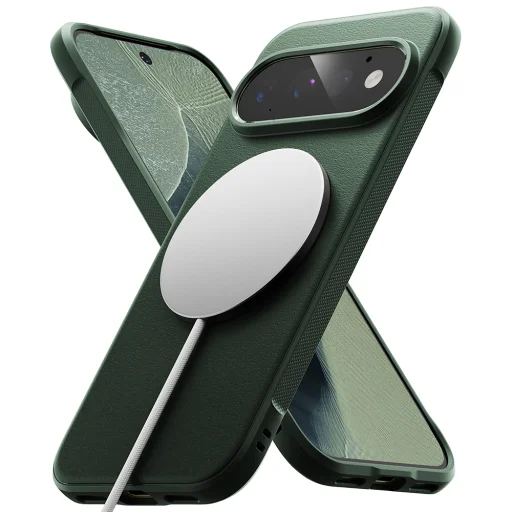 Tmavozelené puzdro Ringke Onyx MagSafe pre Google Pixel 11 Pro - 4