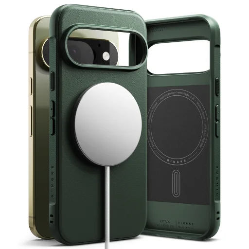 Tmavozelené puzdro Ringke Onyx MagSafe pre Google Pixel 11 Pro - 2