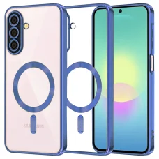 Samsung Galaxy A27 5G tmavomodré puzdro Techsuit Luxury Crystal MagSafe