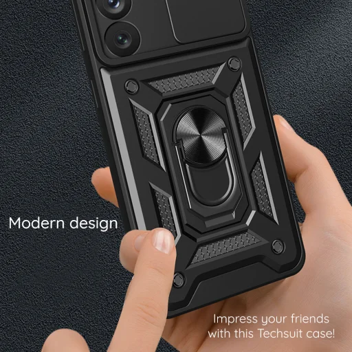 Apple iPhone 18 Pro / iPhone 17 Pro zlaté puzdro Techsuit CamShield Series - 10