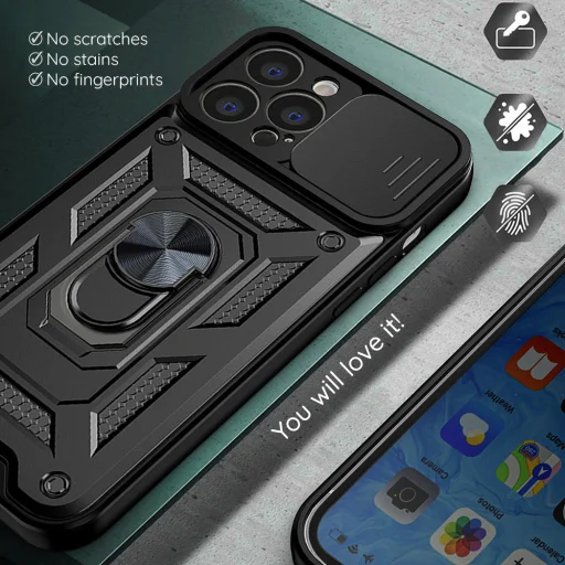 Apple iPhone 18 Pro / iPhone 17 Pro zlaté puzdro Techsuit CamShield Series - 11