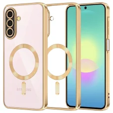 Samsung Galaxy A27 5G zlaté puzdro Techsuit Luxury Crystal MagSafe