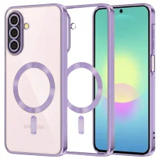 Samsung Galaxy A27 5G Svetlofialové puzdro Techsuit Luxury Crystal MagSafe
