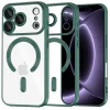 iPhone 18 Pro / iPhone 17 Pro tmavozelené puzdro Techsuit Luxury Crystal MagSafe thumbnail