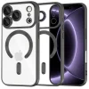 iPhone 18 Pro / iPhone 17 Pro čierne puzdro Techsuit Luxury Crystal MagSafe thumbnail