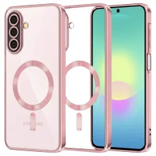 Samsung Galaxy A27 5G ružové puzdro Techsuit Luxury Crystal MagSafe