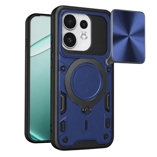Modré puzdro Techsuit CamGuard Pro pre Oppo Reno16 - 1