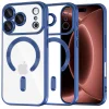 iPhone 18 Pro Max / iPhone 17 Pro Max tmavomodré puzdro Techsuit Luxury Crystal MagSafe thumbnail