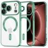 iPhone 18 Pro Max / iPhone 17 Pro Max svetlozelený kryt Techsuit Luxury Crystal MagSafe thumbnail