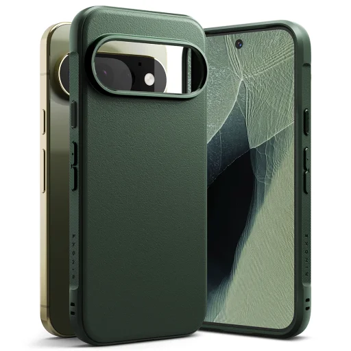  Google Pixel 11 Pro sötétzöld Ringke Onyx tok - 3