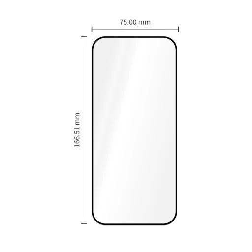 Xiaomi Redmi 17 4G/5G čierne Tech-Protect Glass Fit+ tvrdené sklo, 2 ks - 2