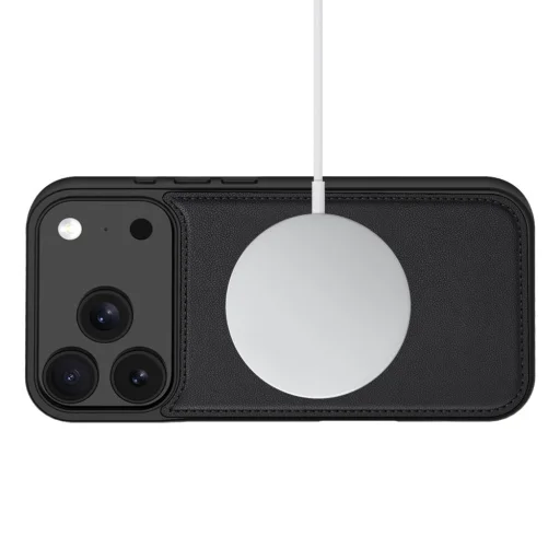 Apple iPhone 17 Pro Max / 18 Pro Max matné čierne Tech-Protect Wallet MagSafe peňaženkové puzdro - 3