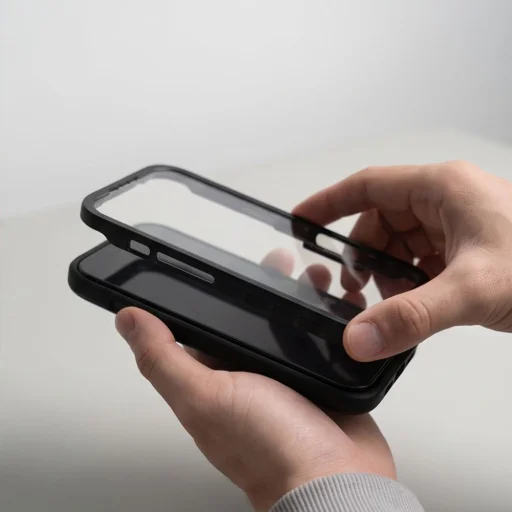 Matné čierne puzdro Tech-Protect Defense MagSafe pre Apple iPhone 17 Pro / 18 Pro - 6