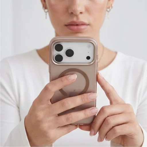 iPhone 17 Pro / 18 Pro matné púštne zlaté puzdro Tech-Protect MagZero MagSafe - 7