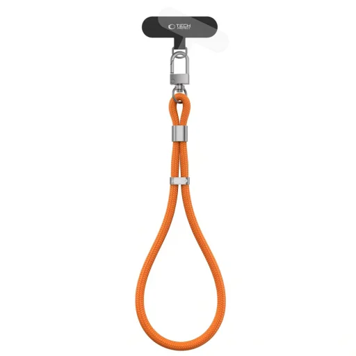 Tech-Protect C11S Rope Wrist Strap pútko na zápästie, kozmická oranžová - 2