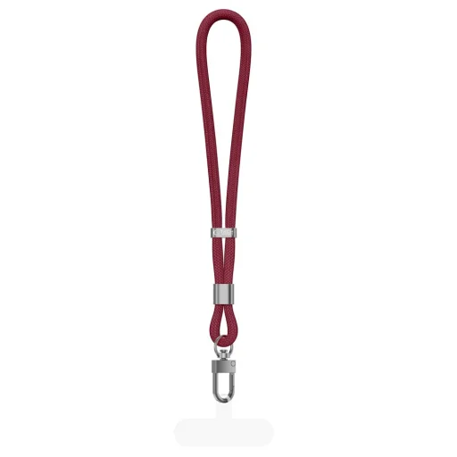 Tech-Protect C11S Rope pútko na zápästie, vínovočervené - 3