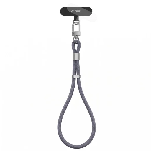 Tech-Protect C11S Rope Wrist Strap pútko na zápästie tieňovo sivé - 2