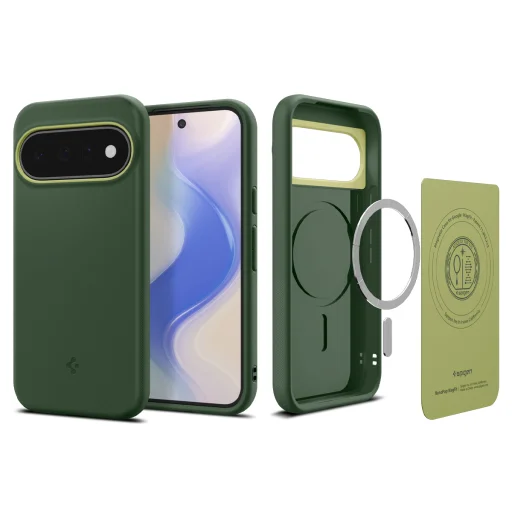  Google Pixel 11 avokádózöld Spigen Nano Pop MagFit MagSafe védőtok - 3