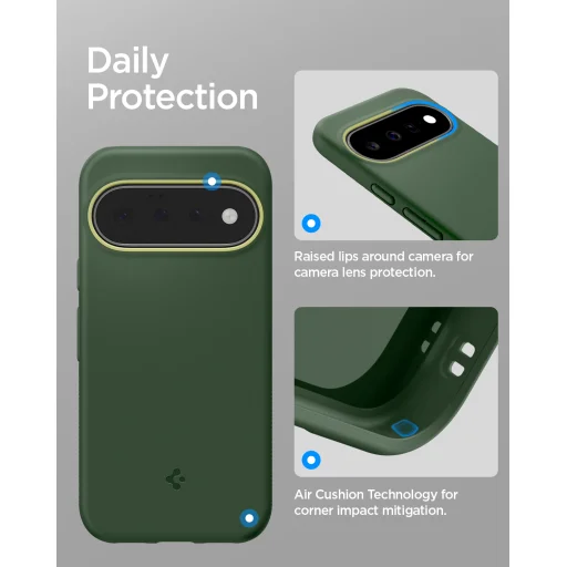 Google Pixel 11 avokádózöld Spigen Nano Pop MagFit MagSafe védőtok - 13