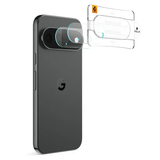 Google Pixel 11 Spigen Glas.tR EZ Fit Optik Pro ochranné sklo na kameru, 2 kusy, číra - 2