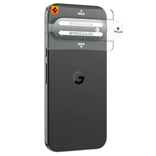 Google Pixel 11 Spigen Glas.tR EZ Fit Optik Pro ochranné sklo na kameru, 2 kusy, číra - 4