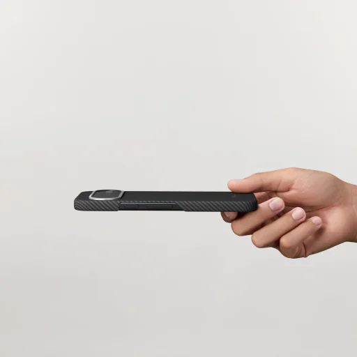 Google Pixel 11 Pitaka Edge Case čierno-sivé puzdro s keprovou väzbou - 13