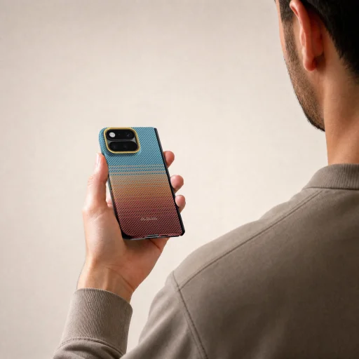  Google Pixel 11 Pro Fold PITAKA Edge Case hátlap California Dream Sunset 2.0 színben - 5