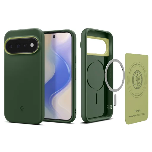 Spigen Nano Pop MagSafe ochranný kryt pre Google Pixel 11 Pro, avokádovo zelená - 3
