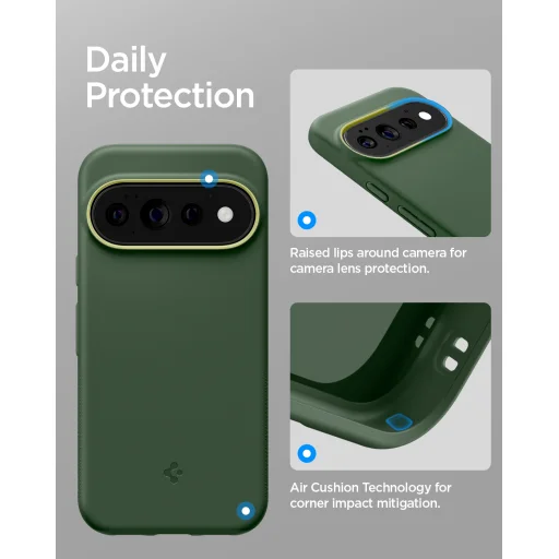 Spigen Nano Pop MagSafe ochranný kryt pre Google Pixel 11 Pro, avokádovo zelená - 13