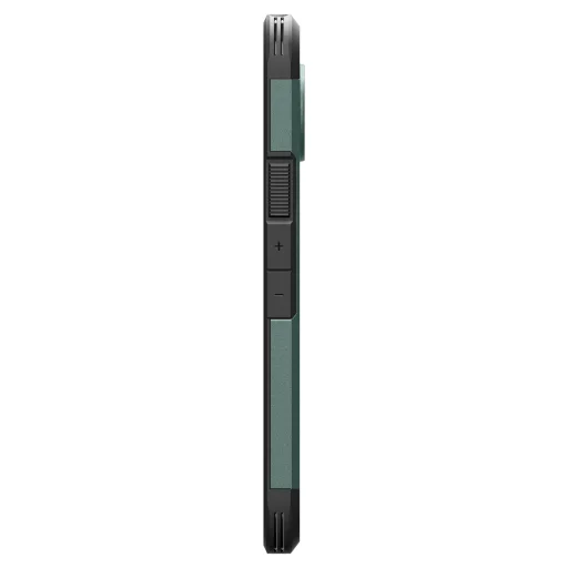 Google Pixel 11 Pro XL tmavozelené puzdro Spigen Tough Armor MagFit - 6