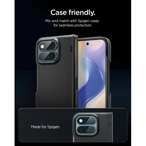  Google Pixel 11 Pro Fold Spigen Glass tR EZ Fit Optik Pro kameralencse-védő üveg, 2 db, kristálytiszta - 16