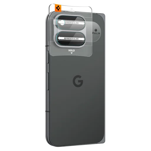  Google Pixel 11 Pro Fold Spigen Glass tR EZ Fit Optik Pro kameralencse-védő üveg, 2 db, kristálytiszta - 4