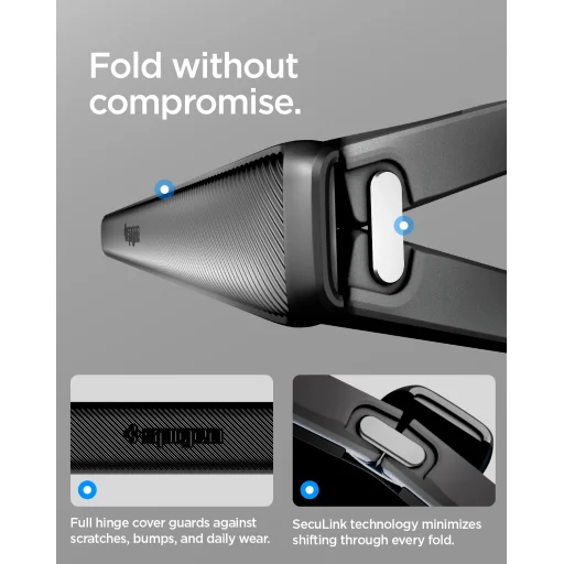  Google Pixel 11 Pro Fold fekete Spigen Slim Armor Pro MagSafe védőtok - 15